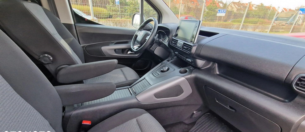 Toyota Proace City cena 119900 przebieg: 58623, rok produkcji 2021 z Dziwnów małe 154
